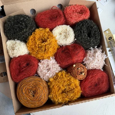 Набор на джемпер из коробочки Magic Box Italy (Имбирный глинтвейн)