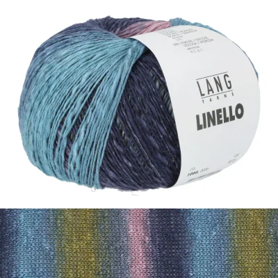 Пряжа Lang Linello (1066.0056, Небо в золоте)