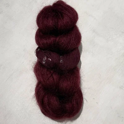 Косичка кидмохер на шелке Craft ❤ Pail (Амарант)