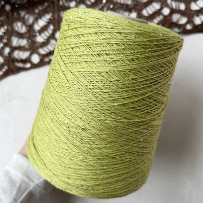 Бобина Cotton Paillettes Mix (95% хлопок, 5% сияние). (20205 Filmar, Неон, 450 м.)