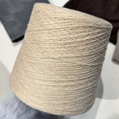 Бобина Coarshear by Loro Piana (100% кашемир), 550 м. (Cremino 350262, Крем-ваниль)