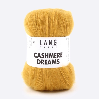 Пряжа Lang Cashmere Dreams (1085.0050, Шафран)