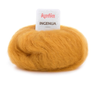 Пряжа Katia Ingenua (389.16, Медовая горчица)