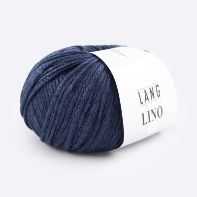 Пряжа Lang Lino (784.0010, Ночное море)
