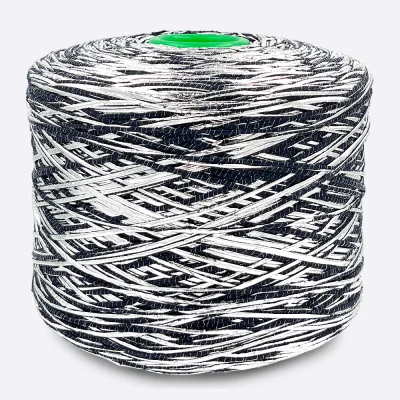 Бобина фольга Musse (78% меринос, 10% люрекс, 12% ПА), 270 м. (7523, Серебряная ночь)