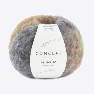 Пряжа Katia Piumino (1301.305, Русалка)