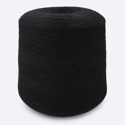 Бобина Academy NEW by Loro Piana (50% кашемир, 50% шелк), 1400 м. (R50 Nero, Черный Неро)