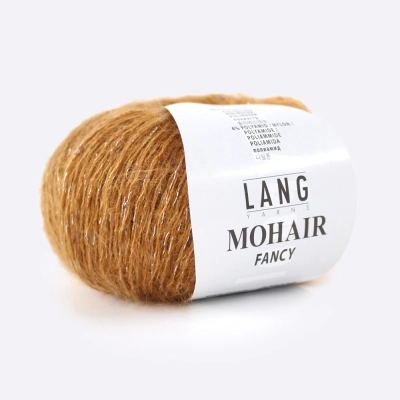 Пряжа Lang Yarns Mohair Fancy (989.0050, Горчичный)