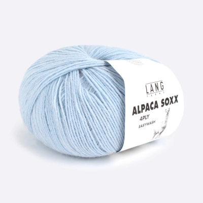 Пряжа Lang Alpaca Soxx 4-Fach/4-Ply (1062.0021, Голубой дон)