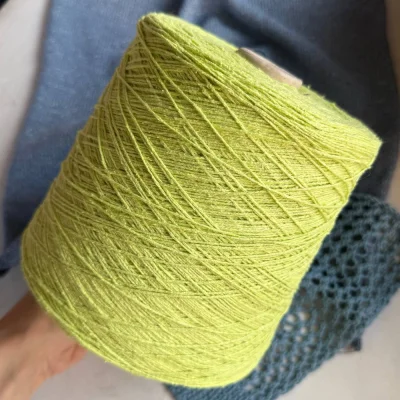 Бобина Seta Bourette (100% буретный шелк), 400 м. (Kiwi, Киви)