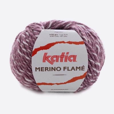Пряжа Katia Merino Flame (117, Дикая ежевика) Пряжа Katia Merino Flame (117, Дикая ежевика)