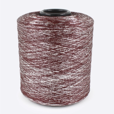 Бобина Shiny Shades (78% вискоза, 12% люрекс, 10% Па), 1600 м. (2017, Марсала)