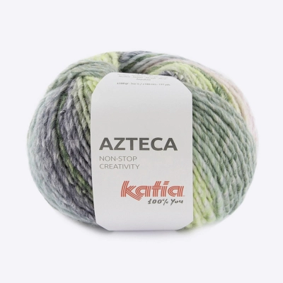 Пряжа Katia Azteca (493.7879, Зефирный джинс)