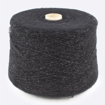 Бобина MORK by Lanificio dell Olivo (41% альпака, 34% меринос, 20% ПА, 5% люрекс), 1000 м. (223, Черный на серебре) Бобина MORK by Lanificio dell Olivo (41% альпака, 34% меринос, 20% ПА, 5% люрекс), 1000 м. (223, Черный на серебре)