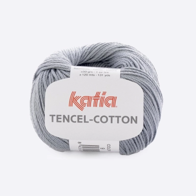 Пряжа Katia Tencel-Cotton (1080.9, Сизый)