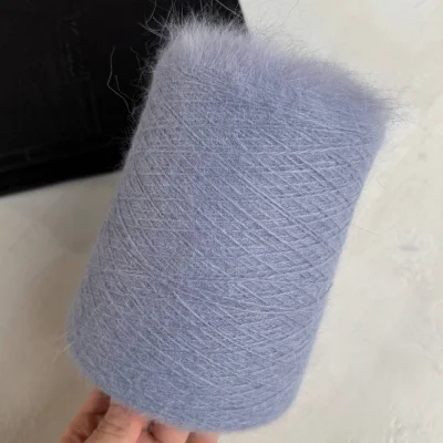 Бобина ангора 90 BELANGOR FRANCE (90% ангора, 10% ПА), 650 м. (Левайс, Jeans)