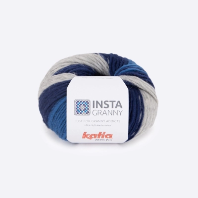 Пряжа Katia Instagranny (1322.109, Джинсовое серебро)