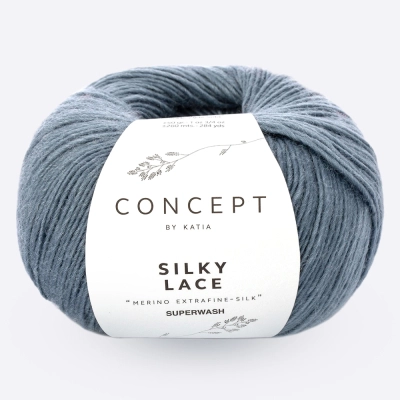 Пряжа Katia Silky Lace (169, Джинс)
