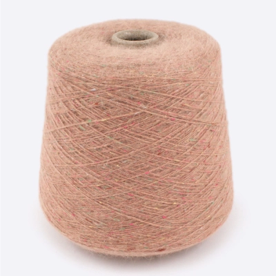 Бобина Rachele Tweed Filcom (45% кашемир, 45% ангора, 5% хлопок, 5% Па), 550 м. (435000, Albicocca, Абрикосовый лед)