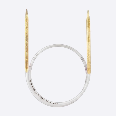 Спицы круговые пластик шампань Addi Champagner, 405-7 (405-7/15-60, 15 мм, 60 см)