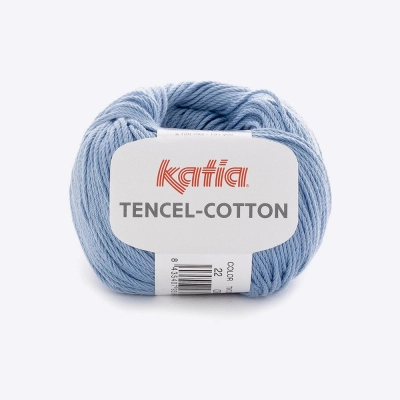 Пряжа Katia Tencel-Cotton (1080.22, Небо)