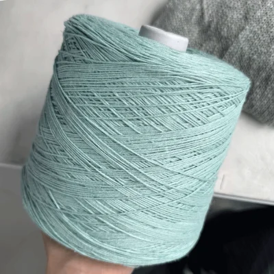 Бобина Cotolino (60% лен, 40% хлопок) 340 м. (6133, Пыльный ментол)