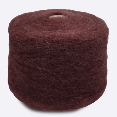 Бобина Louis Vuitton Stock Луи Виттон (Lilas 43571, Марсала, Неро, 200 м, 43% суперкидмохер, 43% беби альпака, 14% Па)