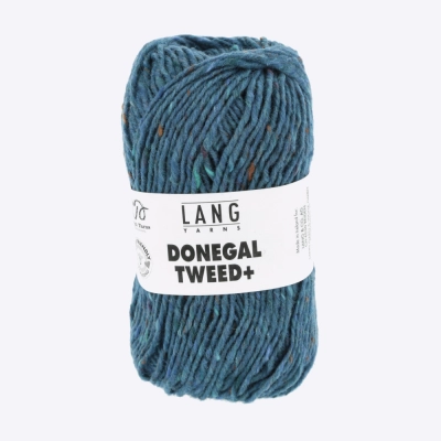 Пряжа Lang Donegal Tweed+ (1143.0074, Петролика)