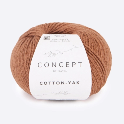 Пряжа Katia Cotton-Yak (133, Медный) Пряжа Katia Cotton-Yak (133, Медный)