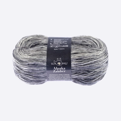 Пряжа Schoppel Alpaca Zauber Plus (1860-1508, Пепельный дым)