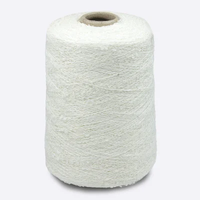 Бобина букле Wool Flam (93% меринос, 7% Па), 300 м. (2001, Сливочное масло, 600 м)